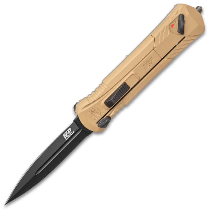 Smith & Wesson OTF Flat Dark Earth Pocket Knife