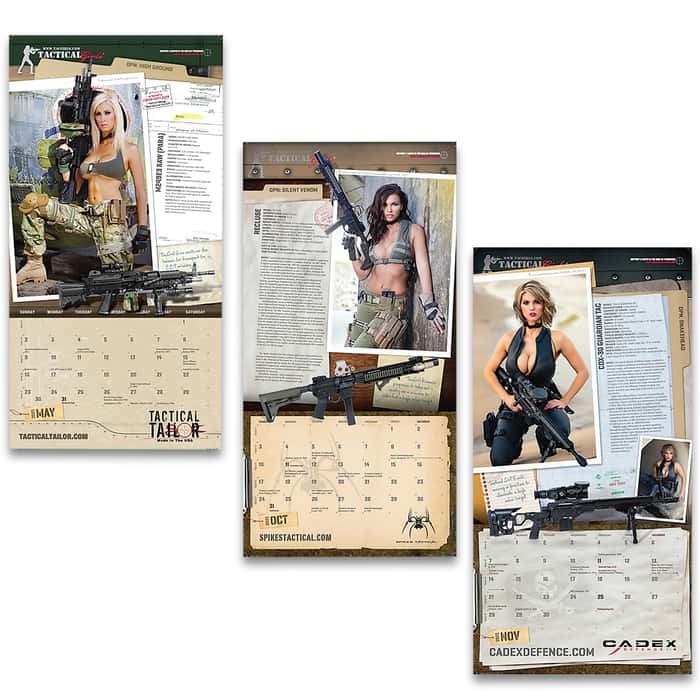 2021 Tactical Girls Calendar