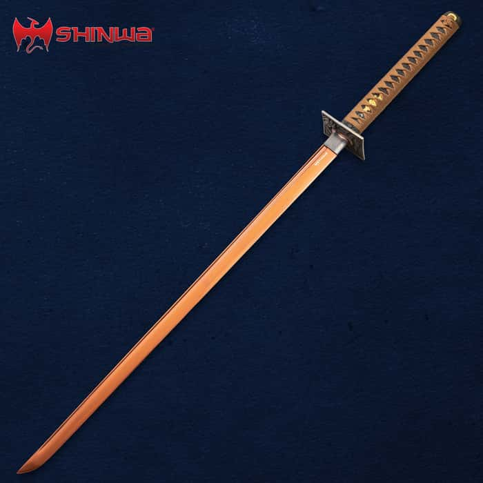 Shinwa Copper Dragon Katana And Scabbard 1060