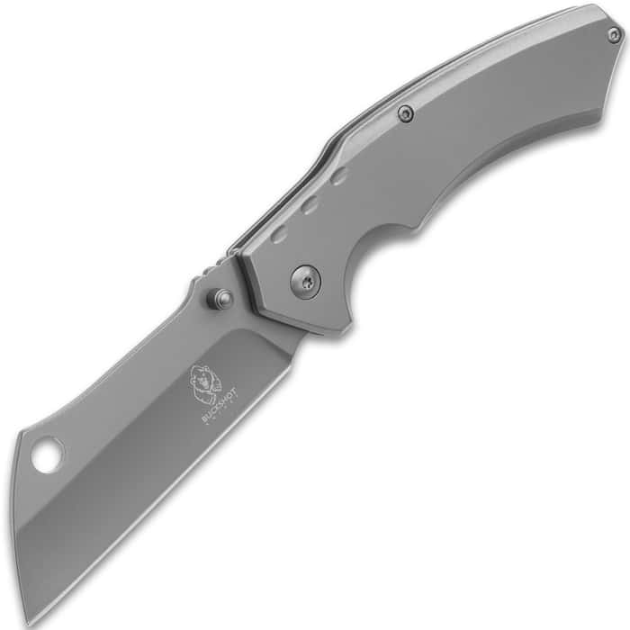 Xenoburn Tactical Pocket Knife Cleaver Folding Blade