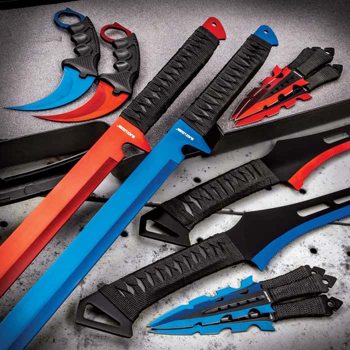 Fire And Ice Battle Set Stainless Steel