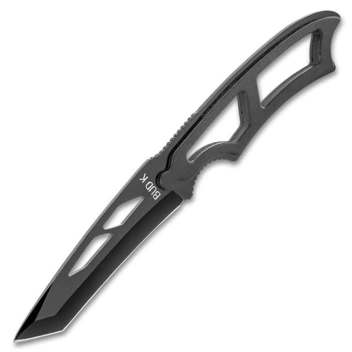 Tactical Warrior Tanto Neck Knife with Lanyard And Sheath