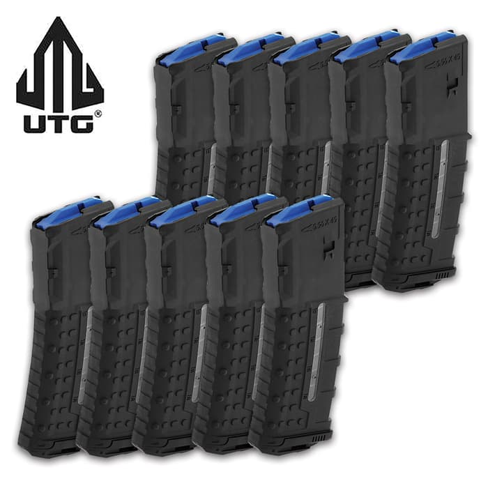 An incredible deal, you’re getting a pack of ten AR-15 Side-Windowed Magazines of the highest quality on the market