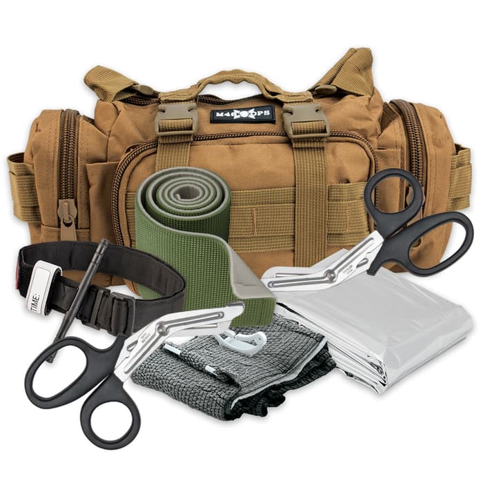 Emergency Medical Response Pack With Supplies