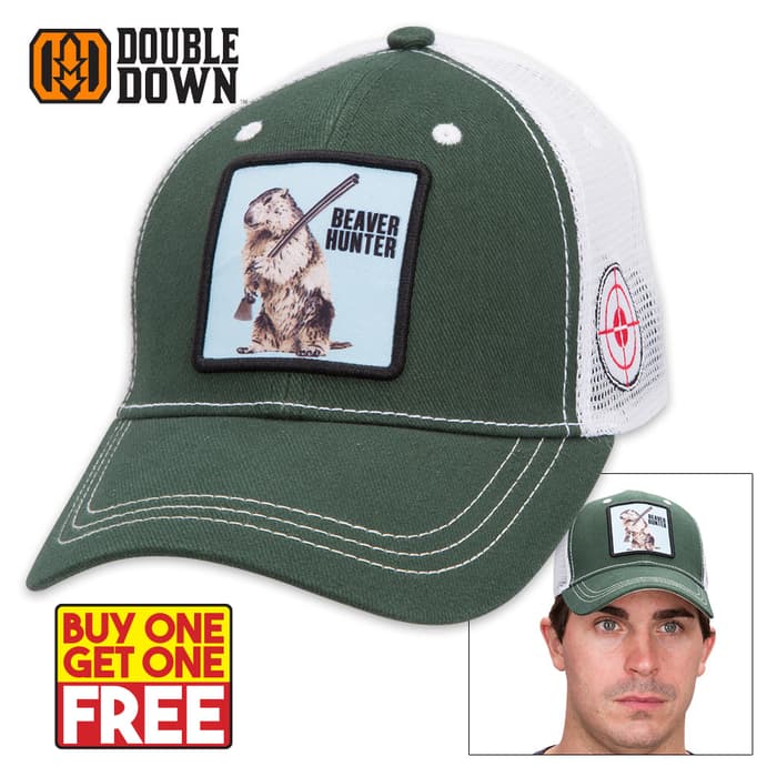 Buy one, get one of these trucker-style caps