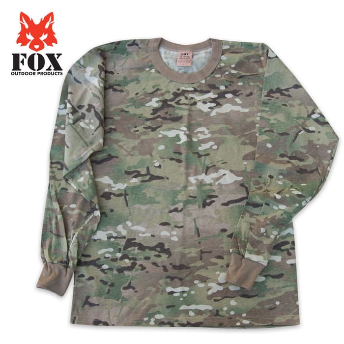 Fox Long Sleeve T-Shirt Multicam