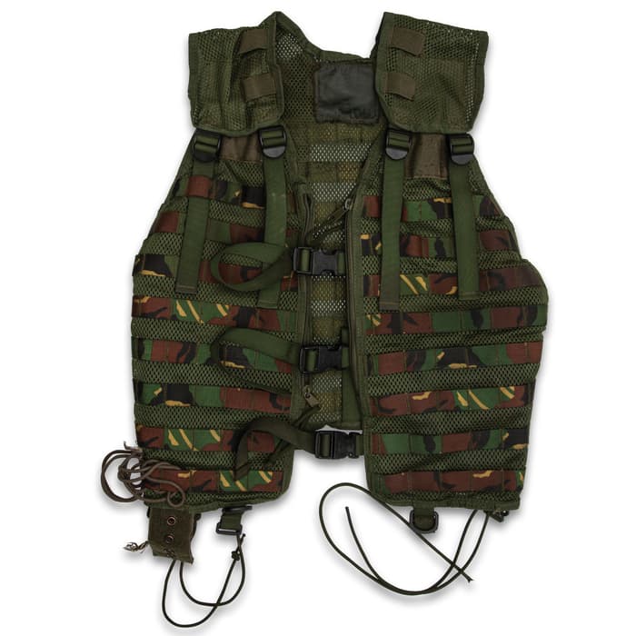 With its highly organized MOLLE design, the military surplus Dutch Modular Vest makes a great addition to your gear