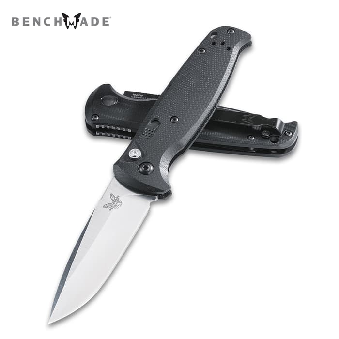 Benchmade Composite Lite Automatic Knife - 154CM Stainless Steel Blade, G10 Handle, Made In USA - Length 7 4/5”