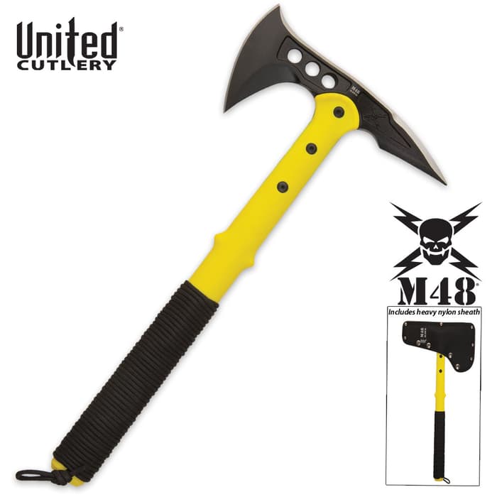 M48 Tactical Tomahawk Axe Rescue Yellow