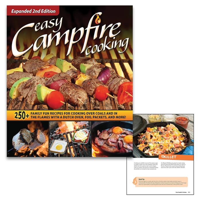 Whether you’re planning your next camping trip or inviting friends over for a backyard bonfire, Easy Campfire Cooking is perfect