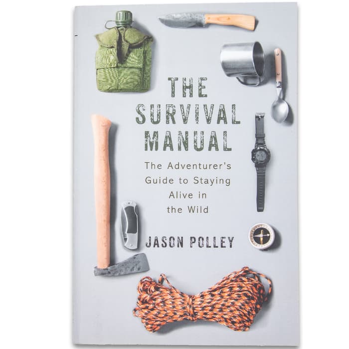 The Adventurer’s Guide To Surviving The Wild is a softcover book that has illustrations and is 256 pages