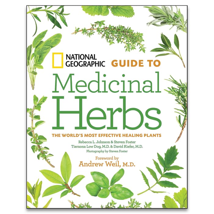 The National Geographic Guide To Medicinal Herbs highlights the world’s most important healing herbs