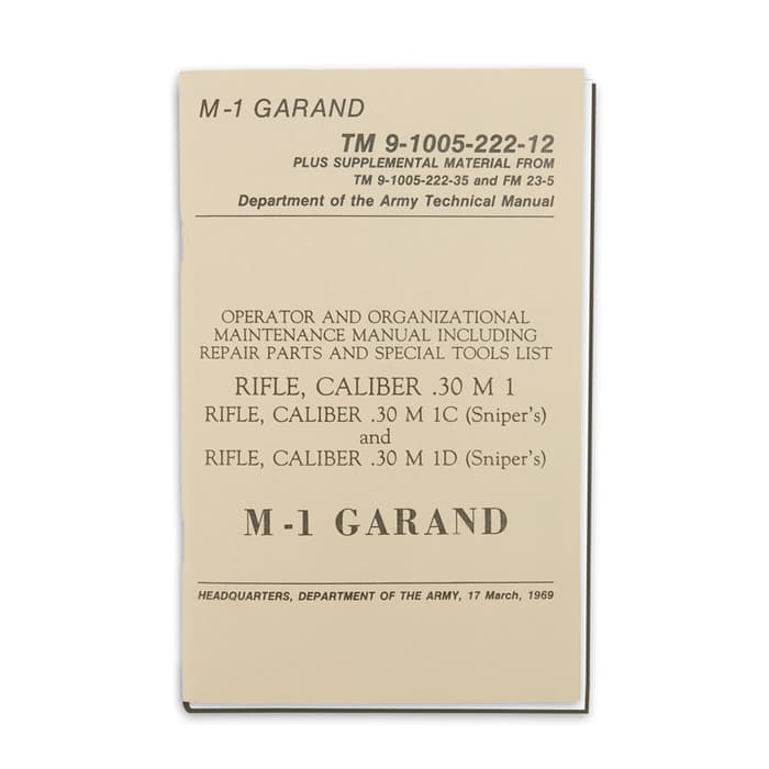 M1 Garand Manual