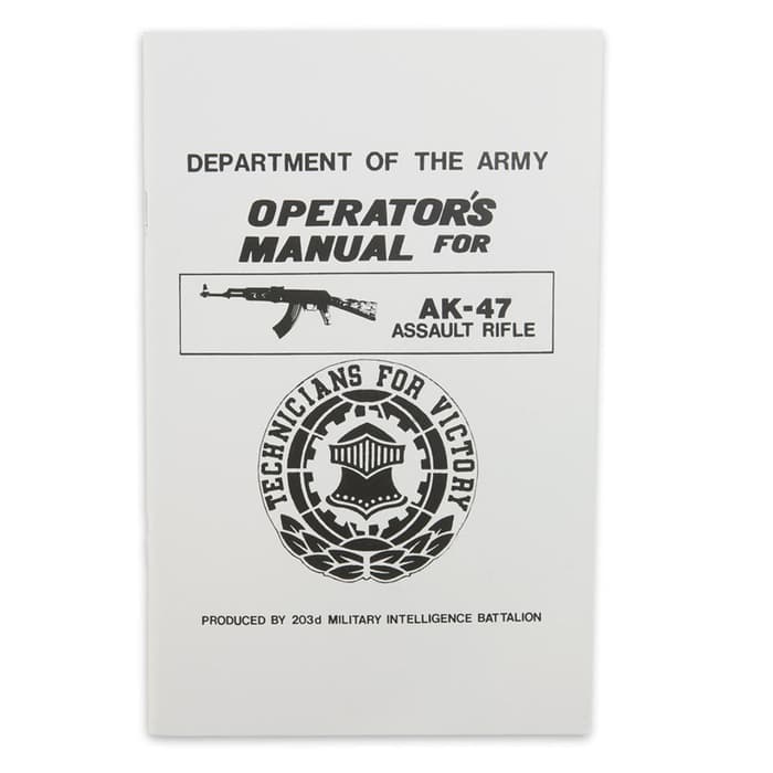 Operators AK-47 Assault Rifle Manual