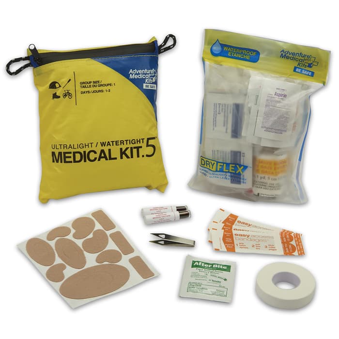 Originally designed for adventure racing, this tough medical kit will perform for any and every outdoor sports activity