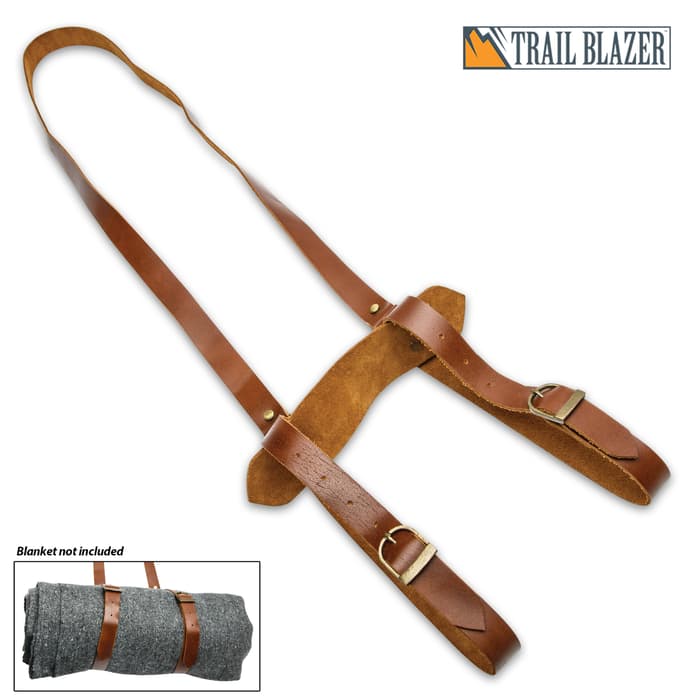 Keep your picnic or outdoors blanket neat and easy-to-carry with our Trailblazer Shoulder Strap Blanket Carrier