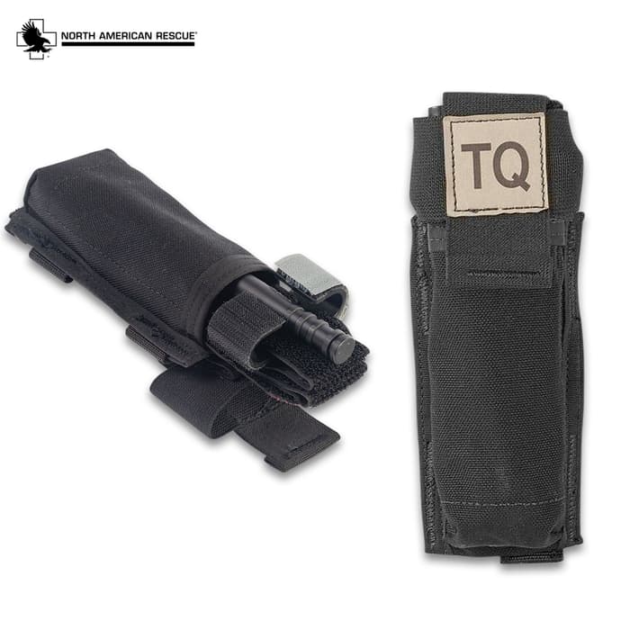 The tourniquet holder was specifically designed to allow personnel to place their C-A-T Tourniquet on their vest or gear