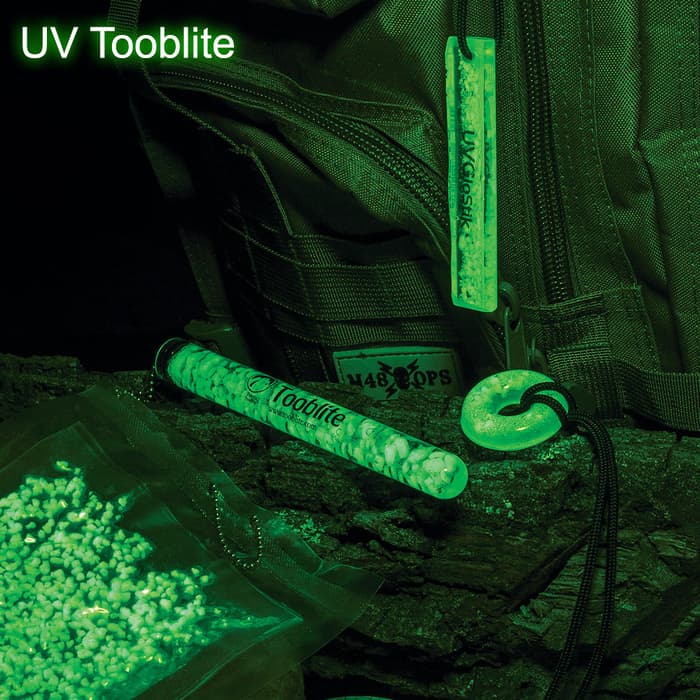 UV Rechargeable Glow-in-the-Dark Light Sources -Scout Pack