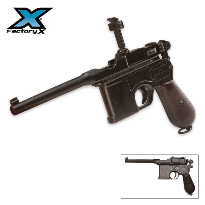 Replica WWII 1896 Mauser Automatic Pistol - Non-Firing