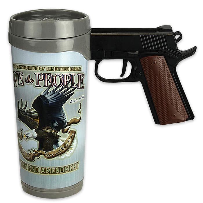 We The People Replica Pistol Handle Mug