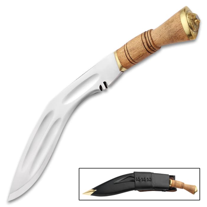 Since 1943, the Assam Rifles Kukri Knife has been made by Windlass Steelcrafts and is issued to Gurkha soldiers in India