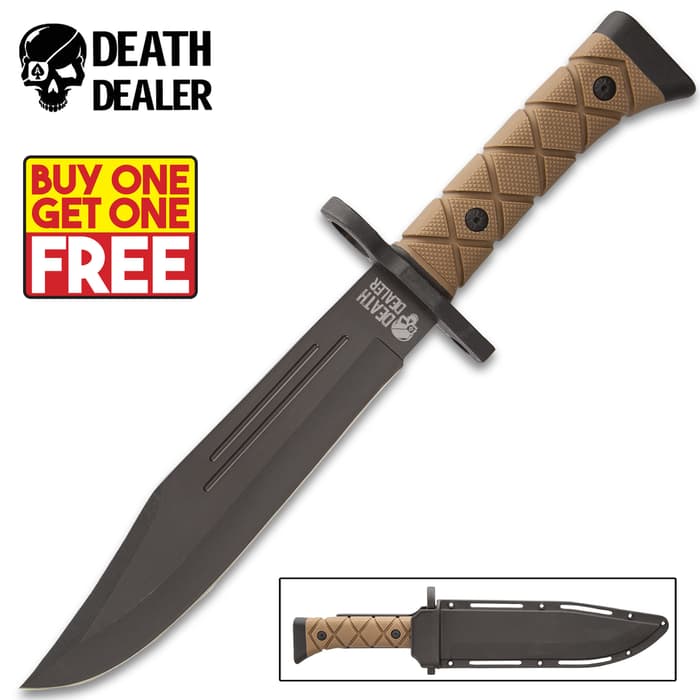 An incredible deal, you're getting two of these tactical knives for one, low price!