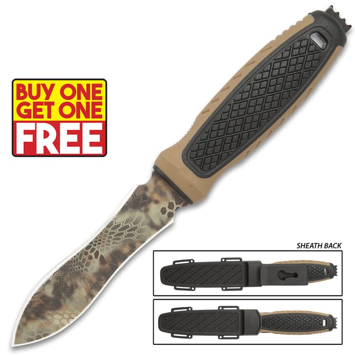 With BOGO, you get two of these awesome combat knives for the price of one!