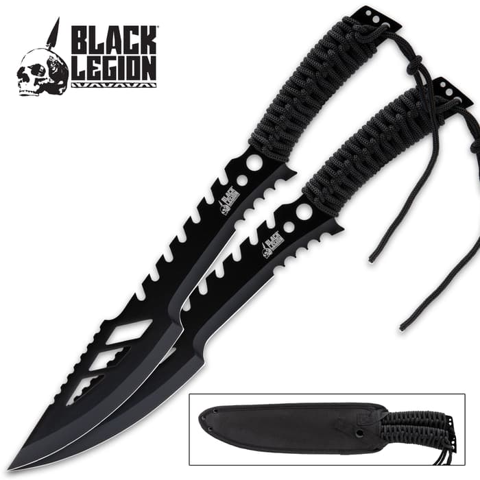 This set is for those missions in the deep, dead of night, when stealth and speed requires weapons that are lightweight and razor-sharp