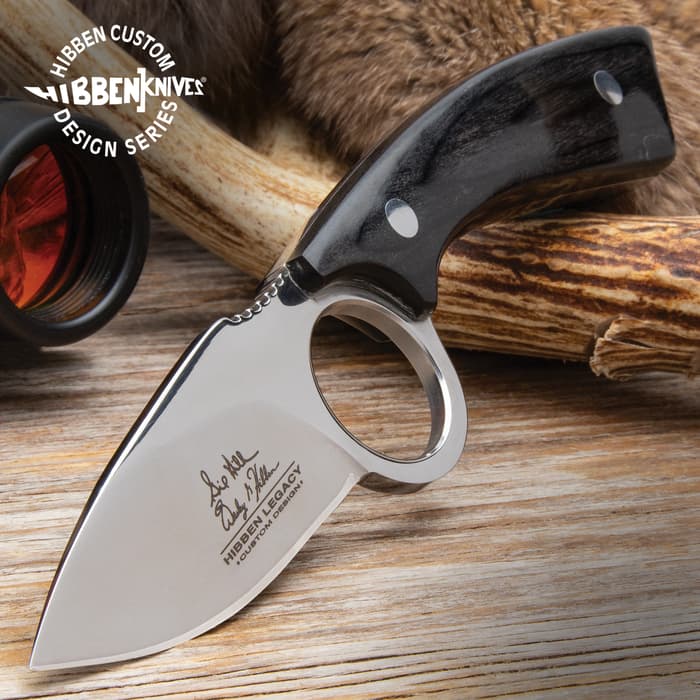 You can guarantee that the Hibben Legacy Skinning Knife is going to outperform any other skinner on the market
