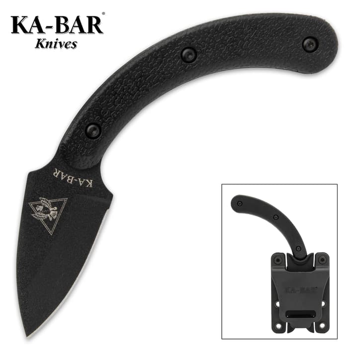 Designed for law enforcement, the TDI Lady Finger is a compact and nimble fixed blade knife that presents many options
