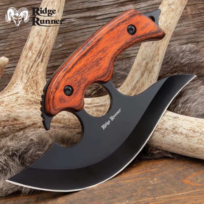 This archer ulu knife makes a great addition to your hunting gear, especially, to add to your field dressing tools