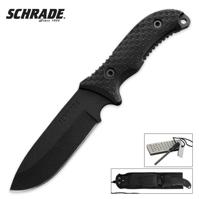 Schrade Frontier Extreme Survival Full Tang Fixed Blade Knife