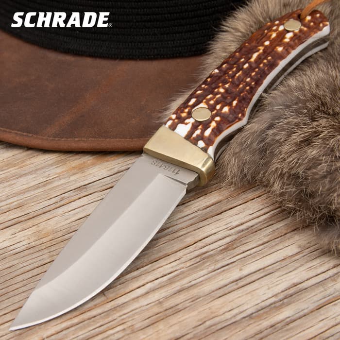 The Schrade Uncle Henry Pro Hunter Knife is tough, practical and not afraid to put in a full day’s of hard work for you