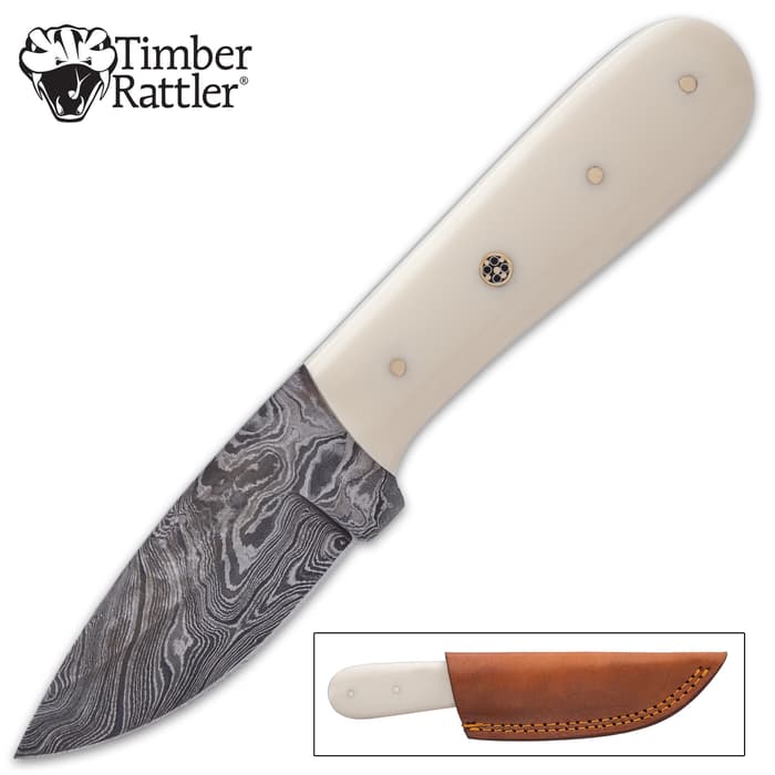 Timber Rattler’s Terra Branca Knife gives you raw cutting power, an exceptional grip and an attractive look