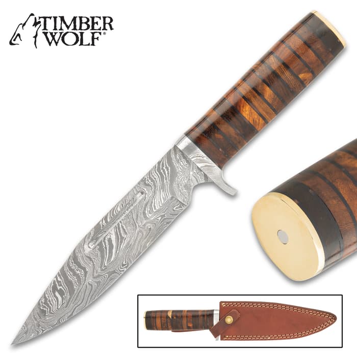 The Timber Wolf Numidia Hunting Knife is absolutely ready to go up against the Big Five Game, when you’re out on Safari