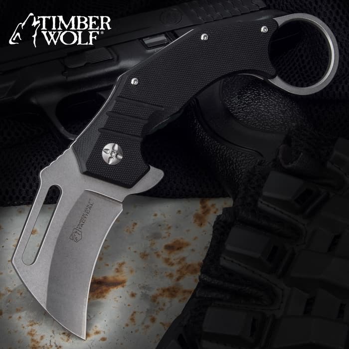 The Tactical Hawk Pocket Knife is a monster of an EDC tactical knife that can stand up to every cutting job that you throw at it