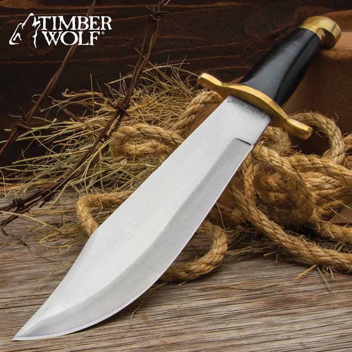 The Timber Wolf Indus Valley Bowie is a monster knife that’s up to any challenge anytime, anyplace