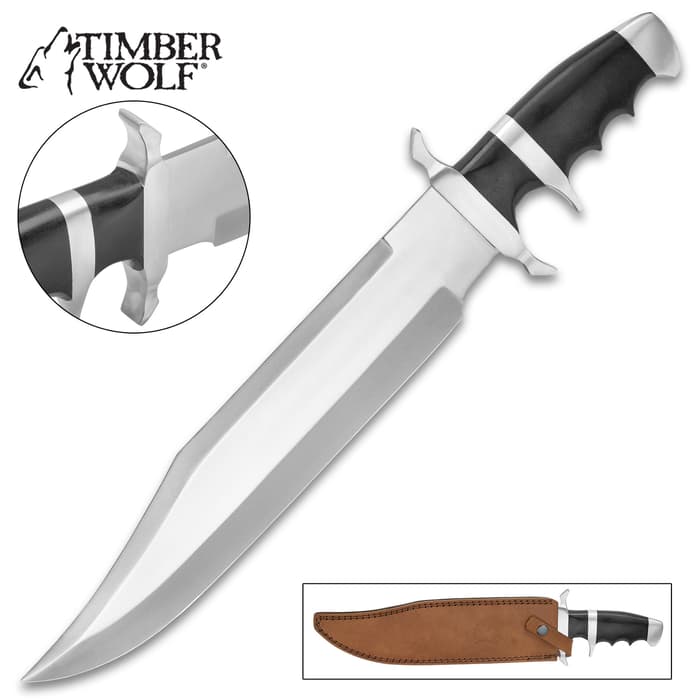 Timber Wolf Massive Micarta Bowie Knife