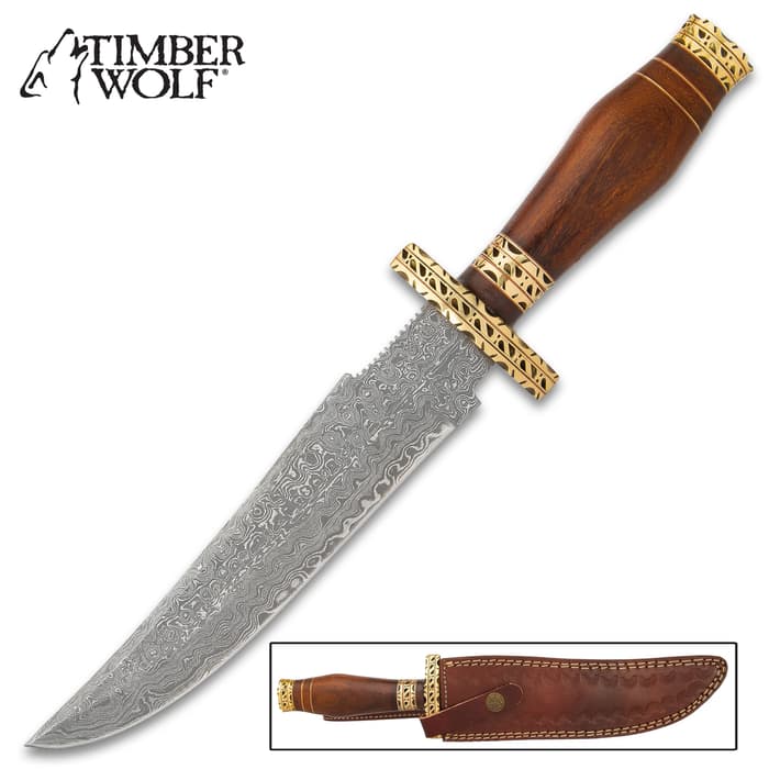 The Timber Wolf Hathor Knife is was inspired by the relics that might be found in an ancient Egyptian temple to the mother of all goddesses, Hathor