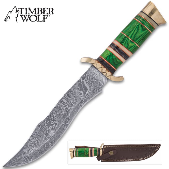 The Timber Wolf Gaelic Warrior Knife is worthy of those fierce men who defended their territory against invasion