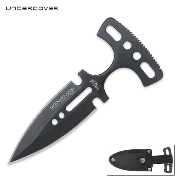 United Cutlery Undercover Black Magnum Push Dagger