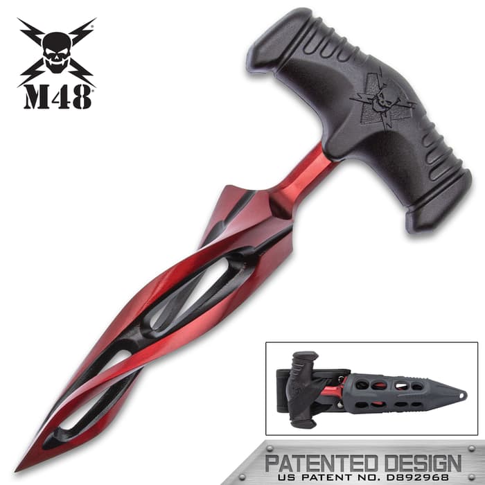 Always ahead of the curve, United Cutlery has taken its popular M48 Cyclone Push Dagger and taken it to a new level of fierceness