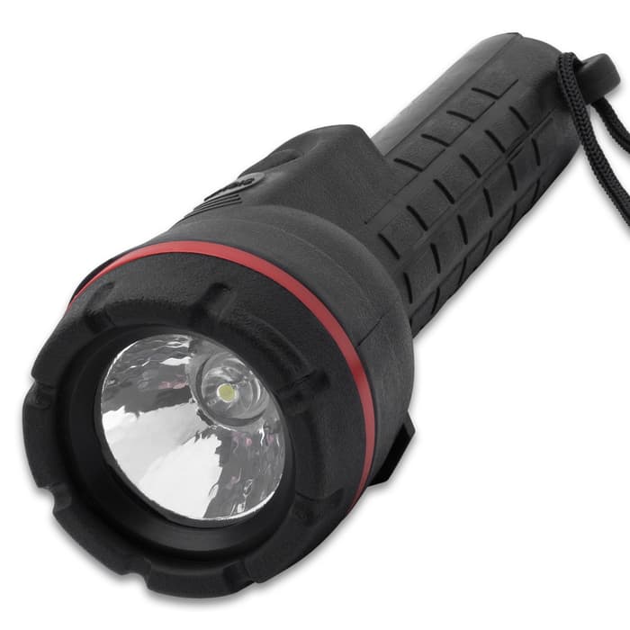 The Waterproof Flashlight is an all-purpose bright light.