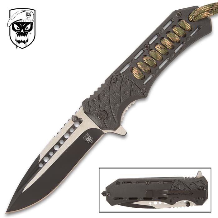 The SOA Tour Of Duty Pocket Knife is ready to deploy when it’s called up for duty