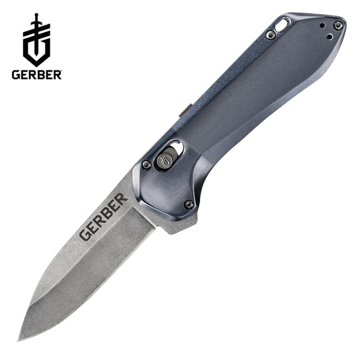 The luxe design of the Gerber Highbrow Blue Pocket Knife takes the pocket dump up a notch