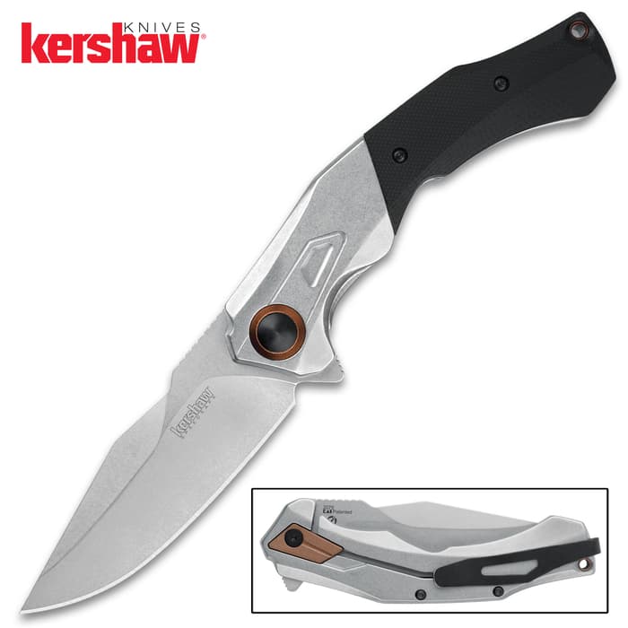 The Kershaw Payout Pocket Knife is a larger knife sure to draw admiring glances