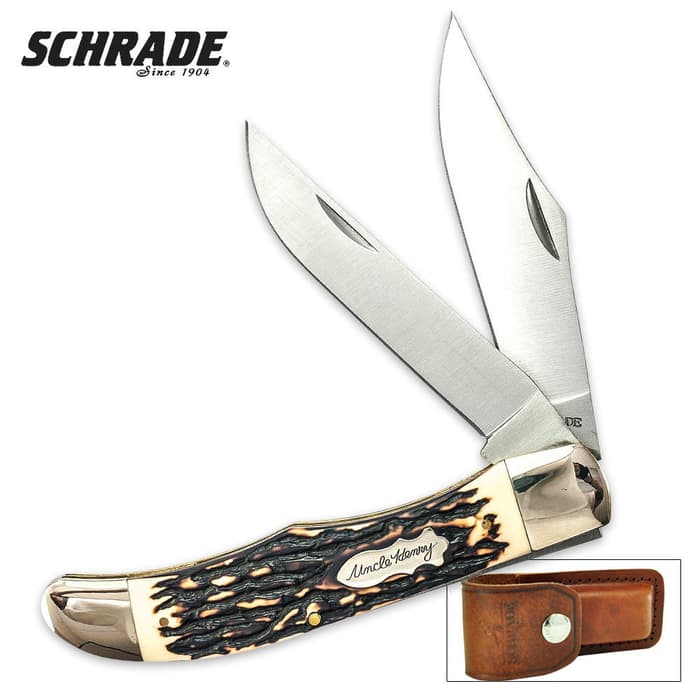 Schrade Uncle Henry Twin Blade Pocket Knife