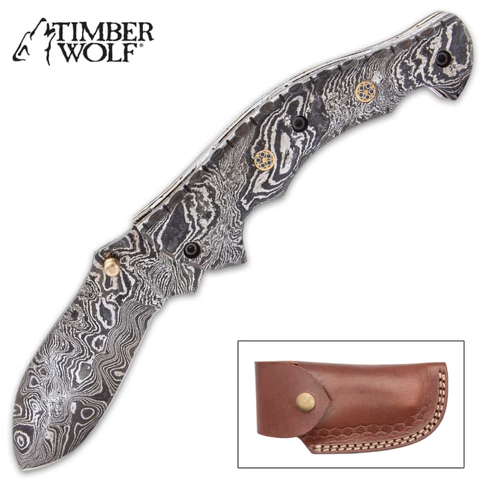 The Timber Wolf Steam Pocket Knife is a brilliant crafting of traditional and futuristic, using premium, tried and true materials