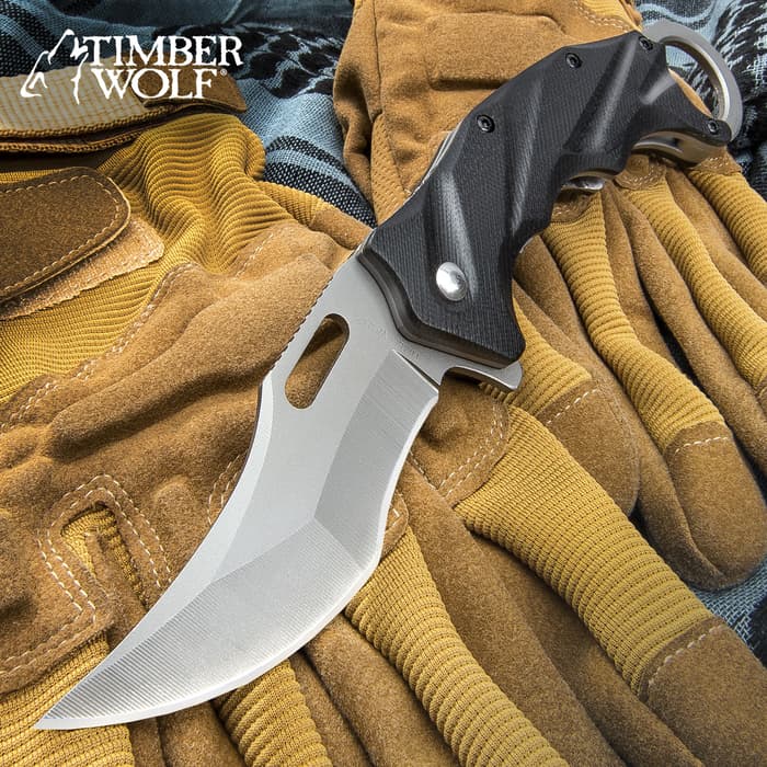 Timber Wolf Tactical Folding Karambit Knife