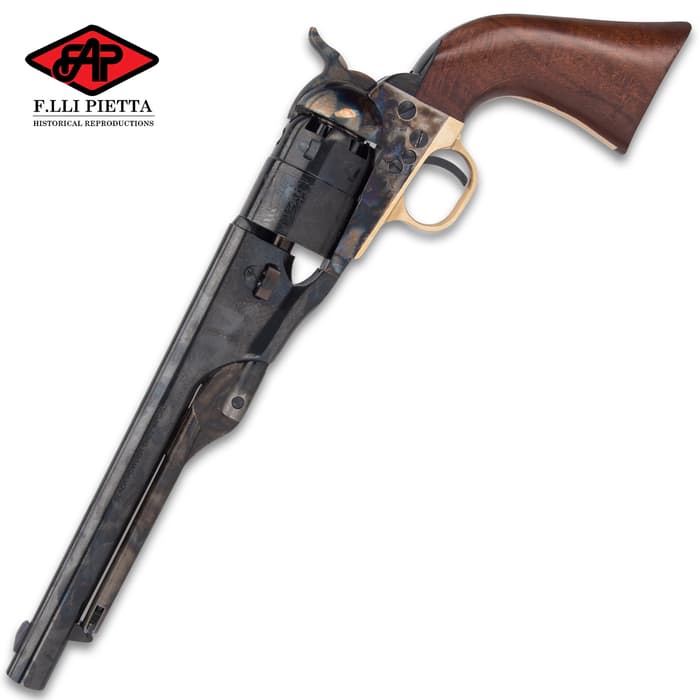 1860 Army Case Hardened Pietta Black Powder Pistol